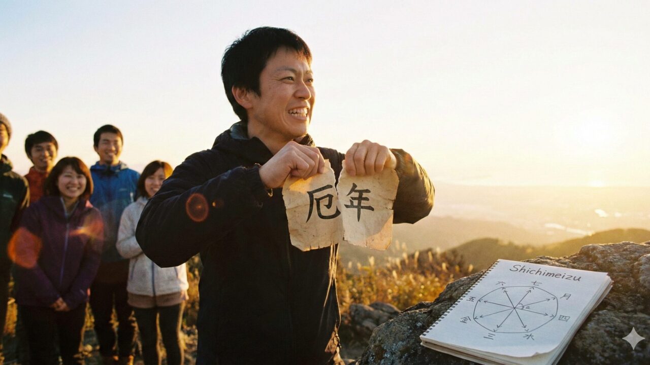 厄年は怖くない！むしろ「最強の転機」に変えるための七命図的・逆転思考